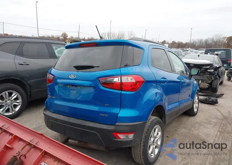 2020 Ford Ecosport Se from USA, damaged, VIN MAJ6S3GL3LC319584